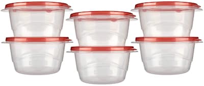 Foto 1 | Recipientes Rubbermaid Takealongs Para Almacenar Alimentos, Tazón Pequeño, 3.2 Tazas, 6 Recipientes - Venta Internac