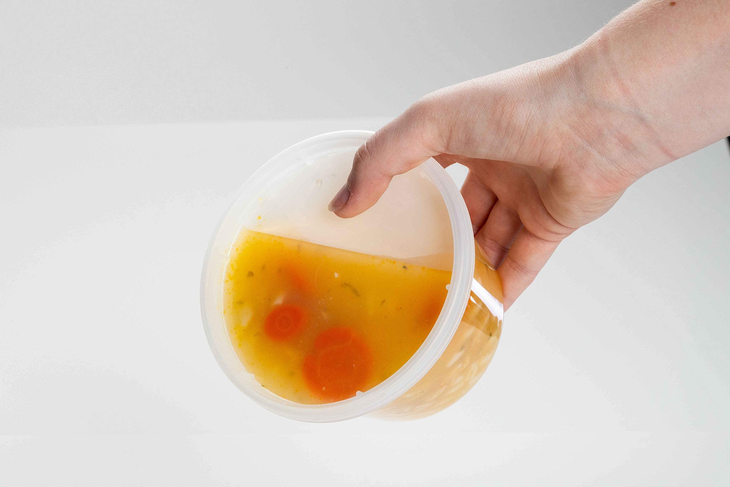 Foto 5 | Recipientes Para Comida Safeware Deli Plastic 8 Oz [50 Juegos] Herméticos - Venta Internacional.