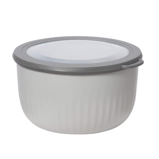 Foto 1 | Recipiente De Plástico Para Preparar, Almacenar Y Servir Para Oggi, 2,6 Litros, Gris, Con Tapa Gris Dk - Venta Int
