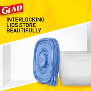 Foto 6 | Contenedor De Almacenamiento De Alimentos Glad Gladware Big Bowl 1.4 L, Juego De 3 - Venta Internacional.