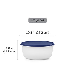 Foto 3 | Cuenco De Almacenamiento De Alimentos Tupperware, Modular, Grande, 4 Litros, Libre De Bpa - Venta Internacional.