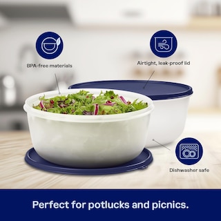 Foto 4 | Cuenco De Almacenamiento De Alimentos Tupperware, Modular, Grande, 4 Litros, Libre De Bpa - Venta Internacional.