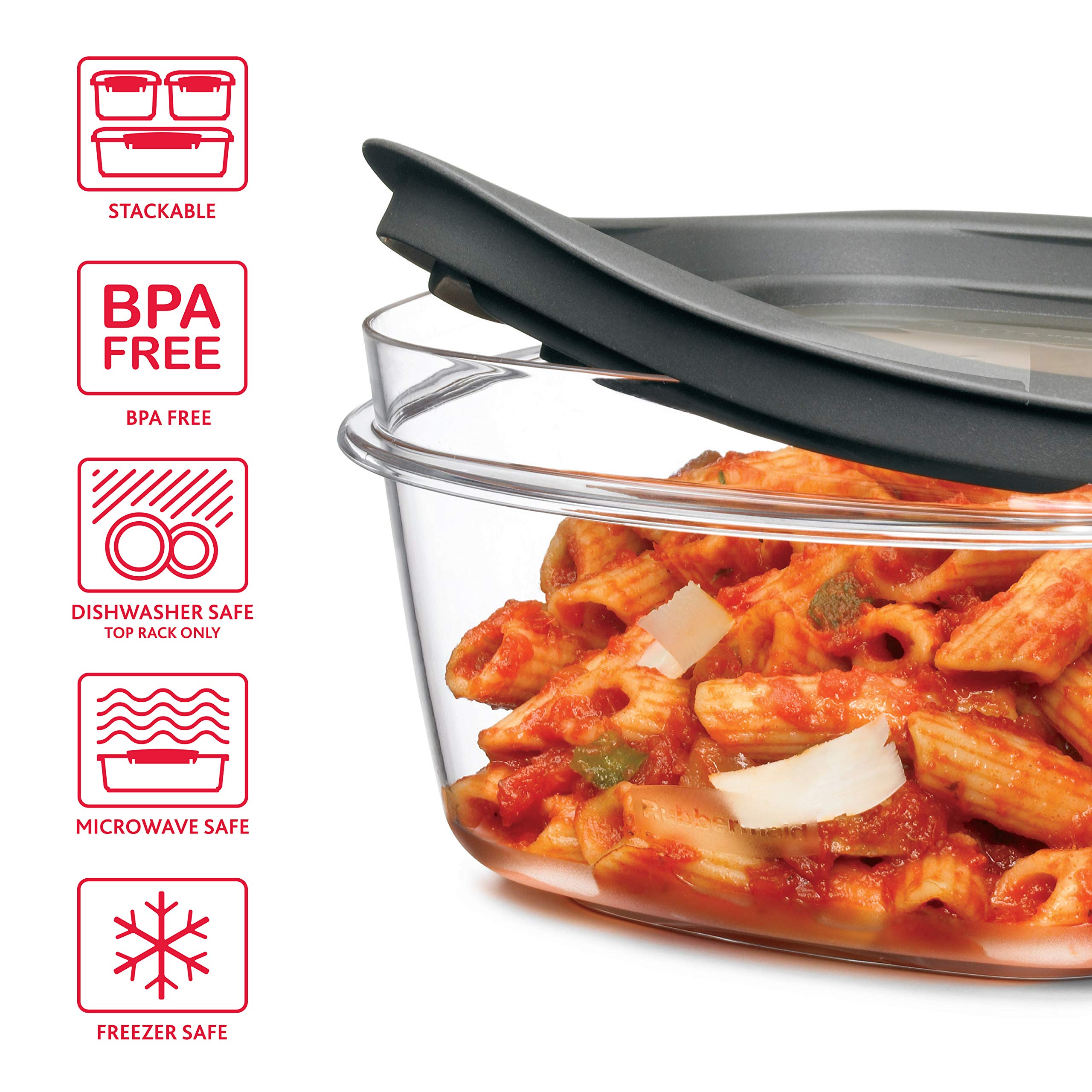 Foto 7 pulgar | Juego de Recipientes Rubbermaid Premier 10 Piezas - Venta Internacional