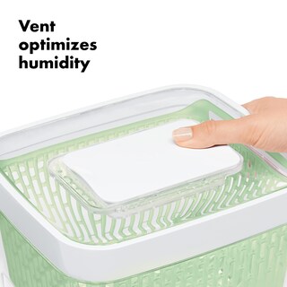 Foto 6 | Produce Keeper Oxo Good Grips Greensaver, 4,3 L, Color Blanco - Venta Internacional.