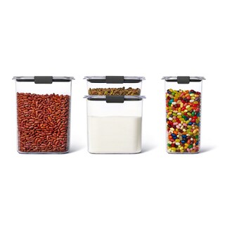 Foto 1 | Set De Recipientes Para Almacenamiento De Alimentos Rubbermaid Brilliance Pantry - Venta Internacional.