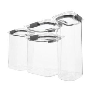 Foto 2 | Set De Recipientes Para Almacenamiento De Alimentos Rubbermaid Brilliance Pantry - Venta Internacional.