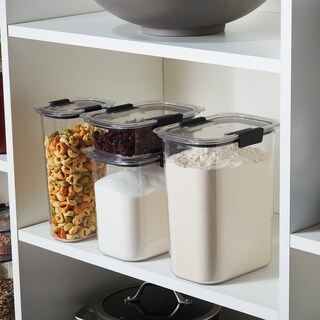 Foto 3 | Set De Recipientes Para Almacenamiento De Alimentos Rubbermaid Brilliance Pantry - Venta Internacional.