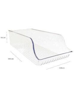 Foto 4 | Contenedor Zense Pekin Latas 34.5x13.8x9.5 Cm Transparente
