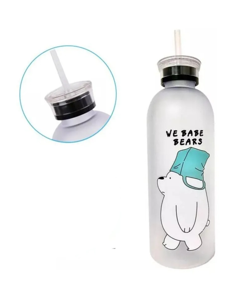 Foto 4 pulgar | 3 Botellas Cilindro Osos Escandalosos + Gratis Termo Güish De Regalo