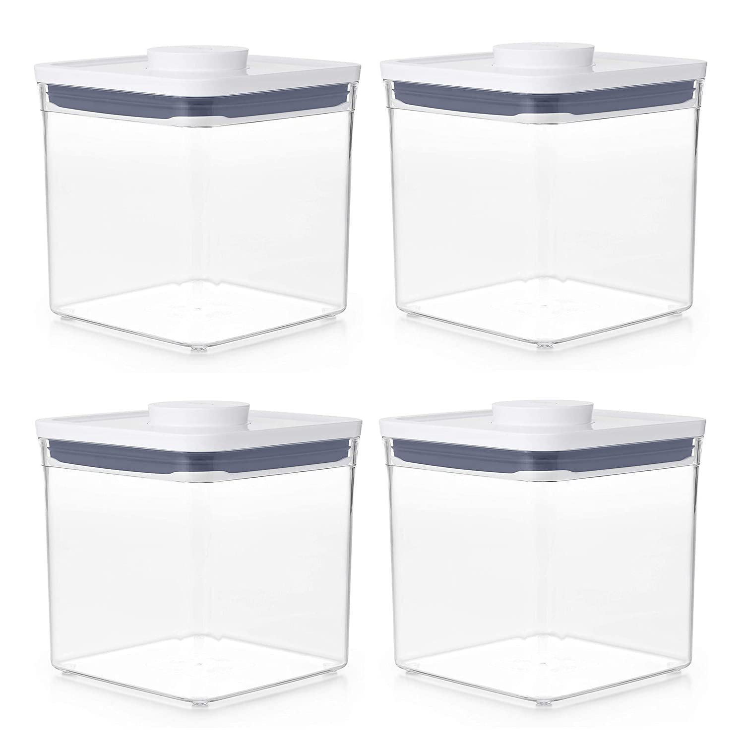 Foto 1 | Recipiente De Almacenamiento De Alimentos Oxo Good Grips Pop 2.8l (juego De 4) - Venta Internacional.