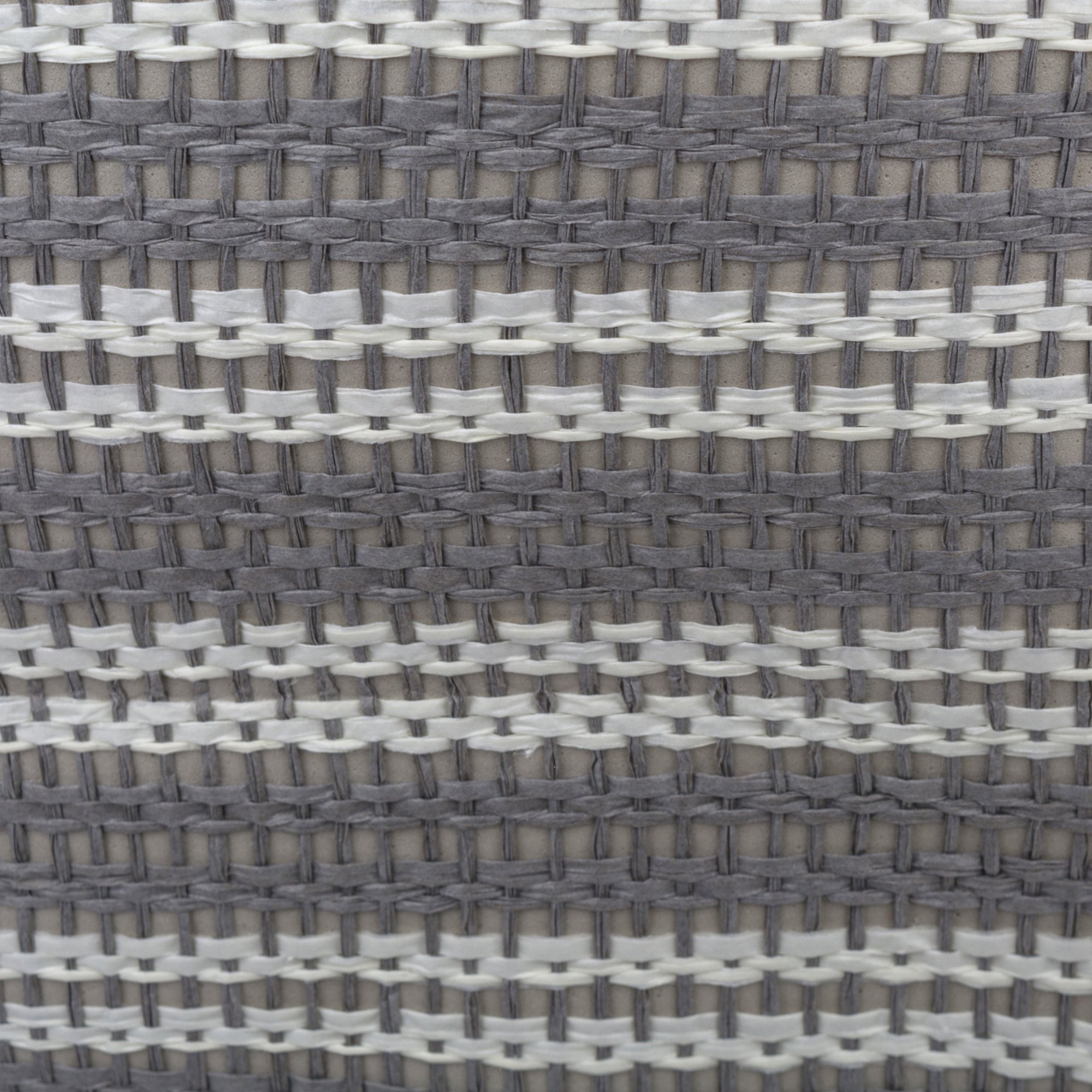 Foto 4 | Papelera De Almacenamiento Dii, Tejida, Gris Y Blanco, 30 Libras - Venta Internacional.