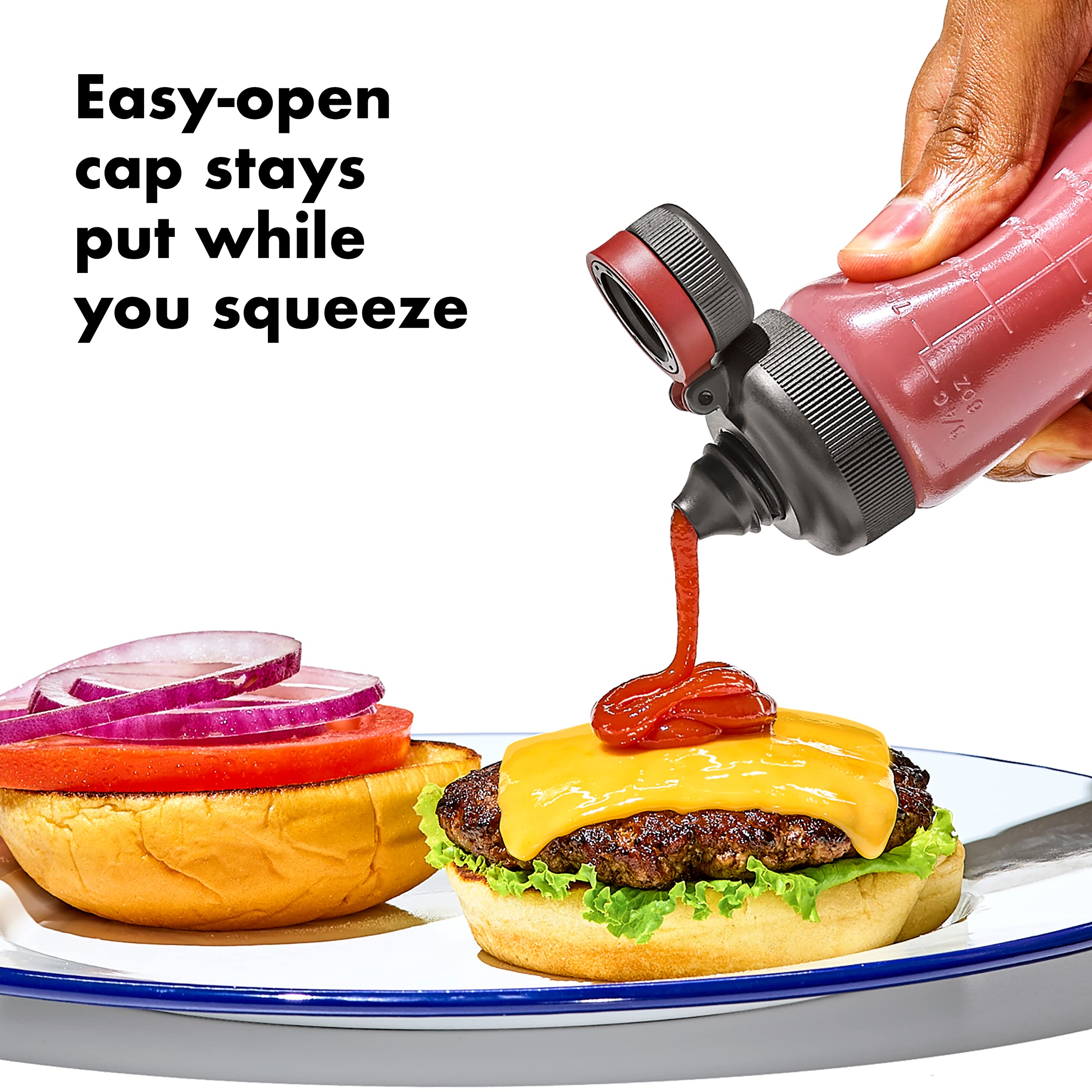 Foto 5 pulgar | Set De Botellas Squeeze Oxo Outdoor A Prueba De Fugas 90, 180 Ml (3, 6 Oz) - Venta Internacional.