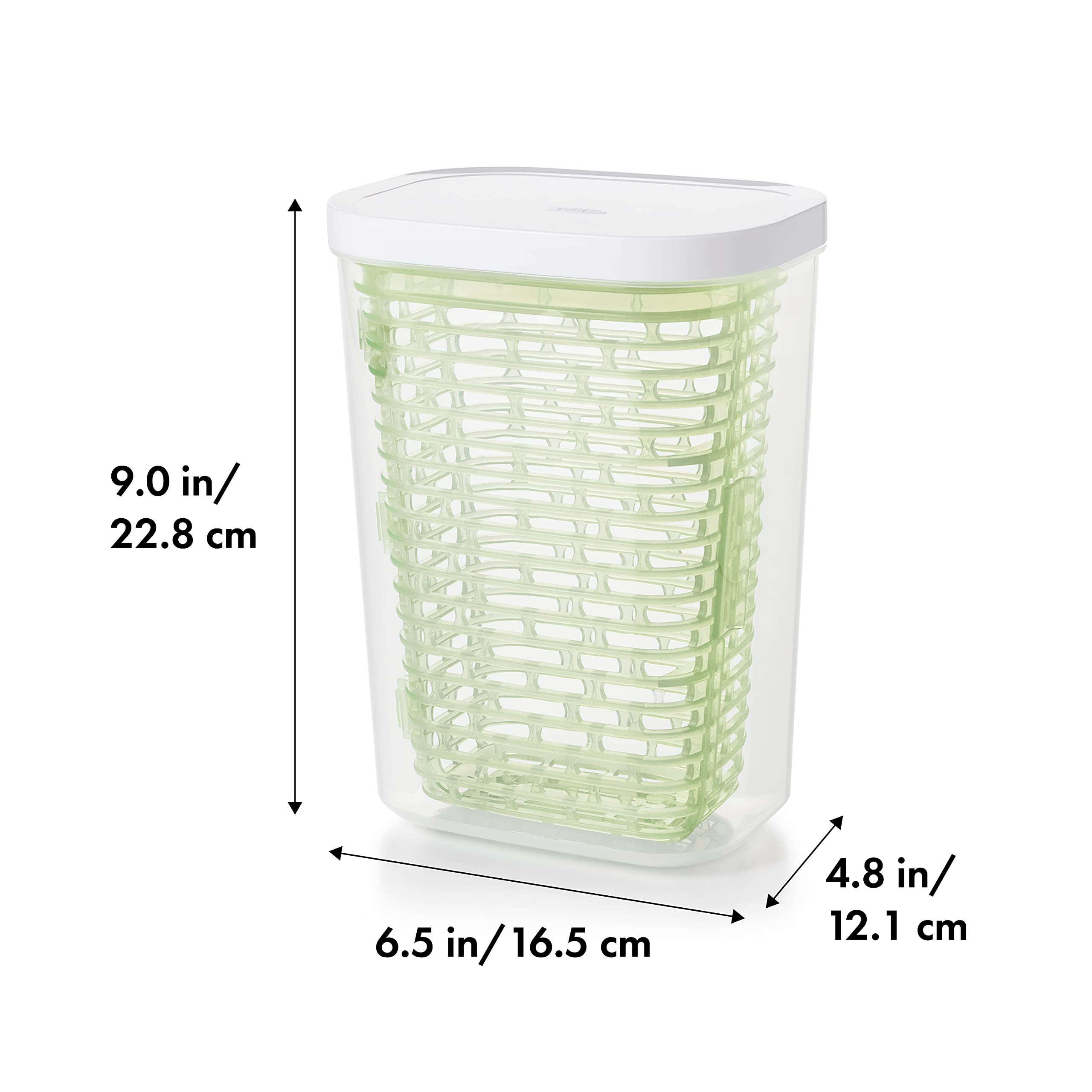 Foto 3 pulgar | Herb Keeper Oxo Good Grips Greensaver, 2,6 L - Venta Internacional.