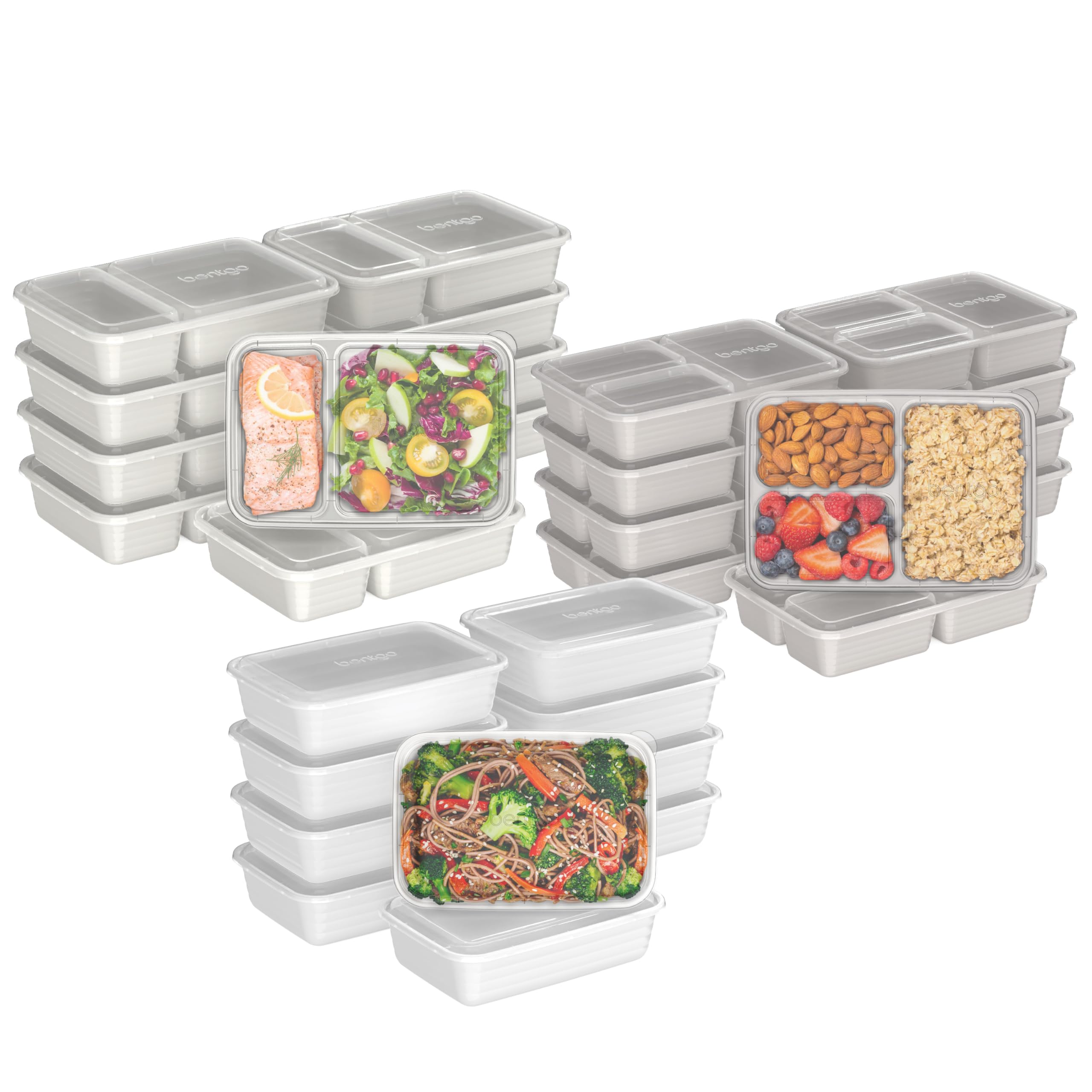 Foto 1 | Kit De Preparación De Comidas Bentgo Prep, 60 Recipientes Reutilizables Para Alimentos - Venta Internacional.