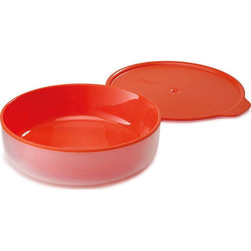 Recipiente Para Microondas Chefmate 45006 naranja  Con Beige