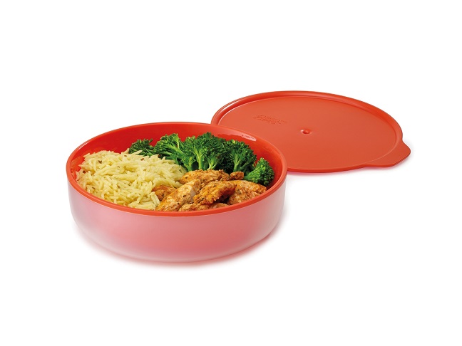 Foto 5 pulgar | Recipiente de Plástico para Microondas Naranja