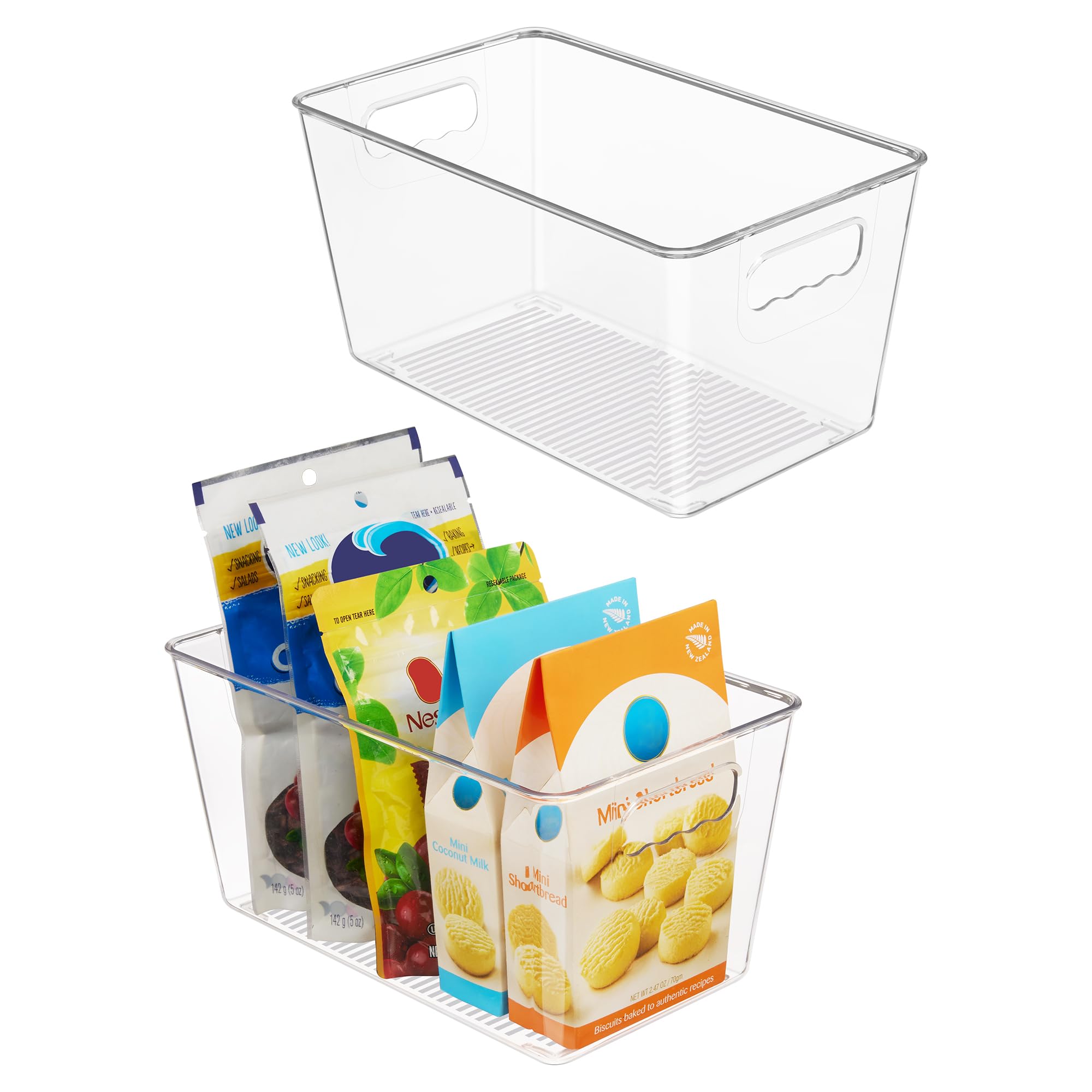 Foto 2 pulgar | Cubos Organizadores De Despensa Vtopmart De Plástico Transparente, 2 Unidades, Sin Bpa - Venta Internacional.