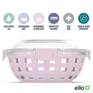 Foto 2 | Lonchera De Vidrio Para Almacenamiento De Alimentos Ello Duraglass 1.2 L - Venta Internacional.