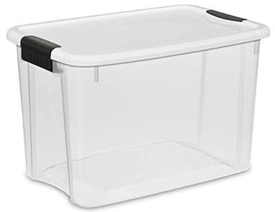 Foto 1 | Contenedor De Almacenamiento Sterilite Ultra Latch Box De 30 Cuartos De Galón Con Tapa, Paquete De 24 - Venta Inter