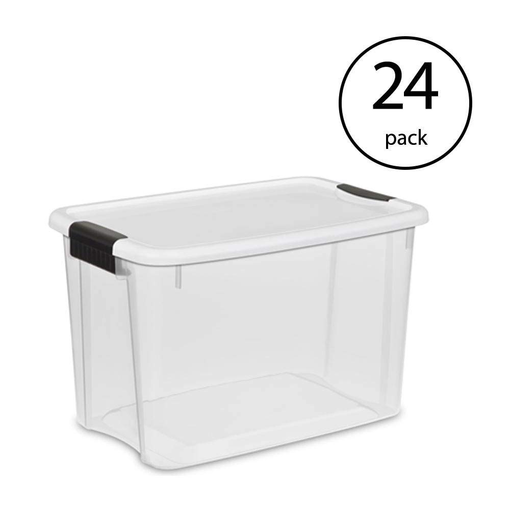 Foto 3 pulgar | Contenedor De Almacenamiento Sterilite Ultra Latch Box De 30 Cuartos De Galón Con Tapa, Paquete De 24 - Venta Inter