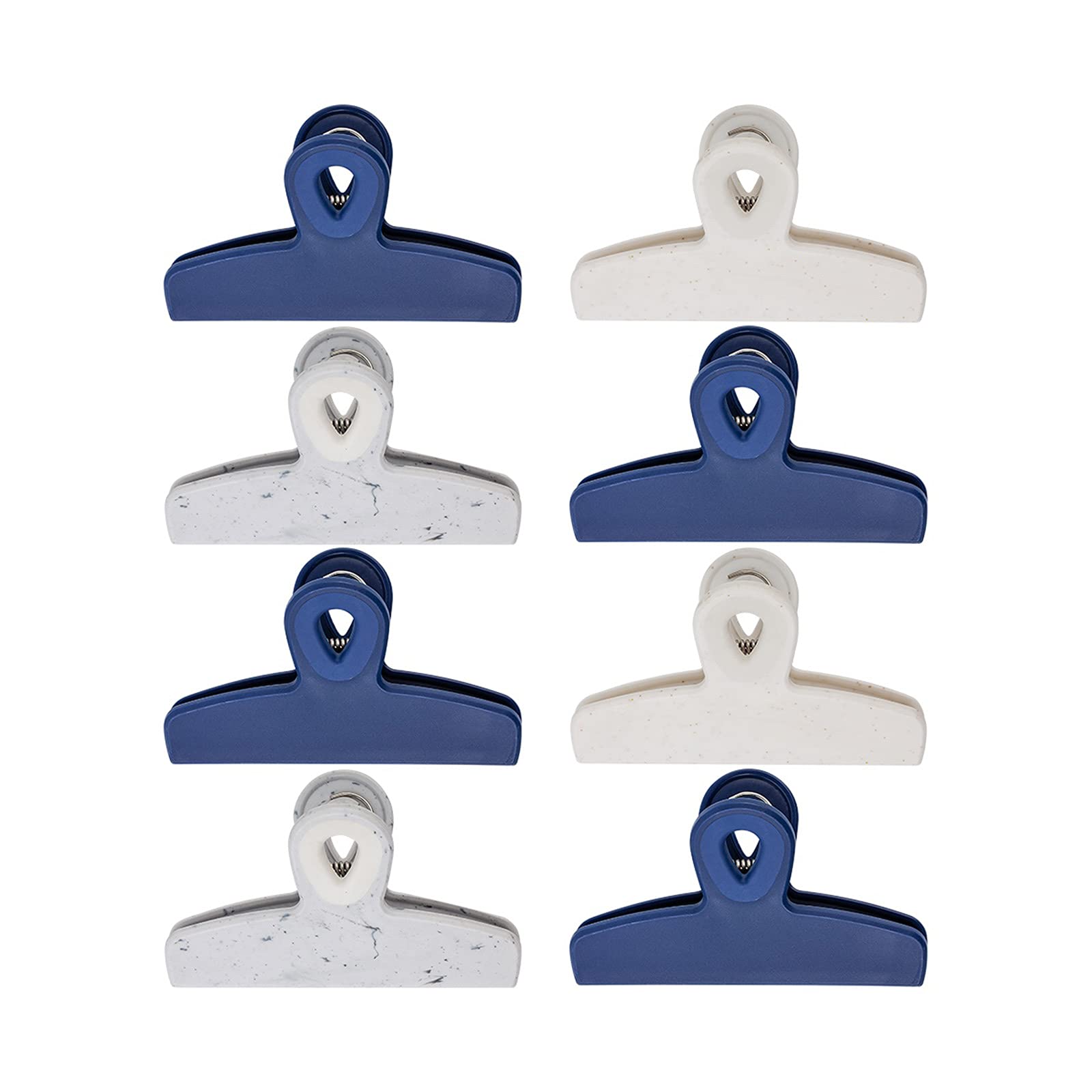 Foto 2 pulgar | Juego De 8 Clips Para Bolsas Cook With Color, Grandes Y Resistentes, Azules - Venta Internacional.
