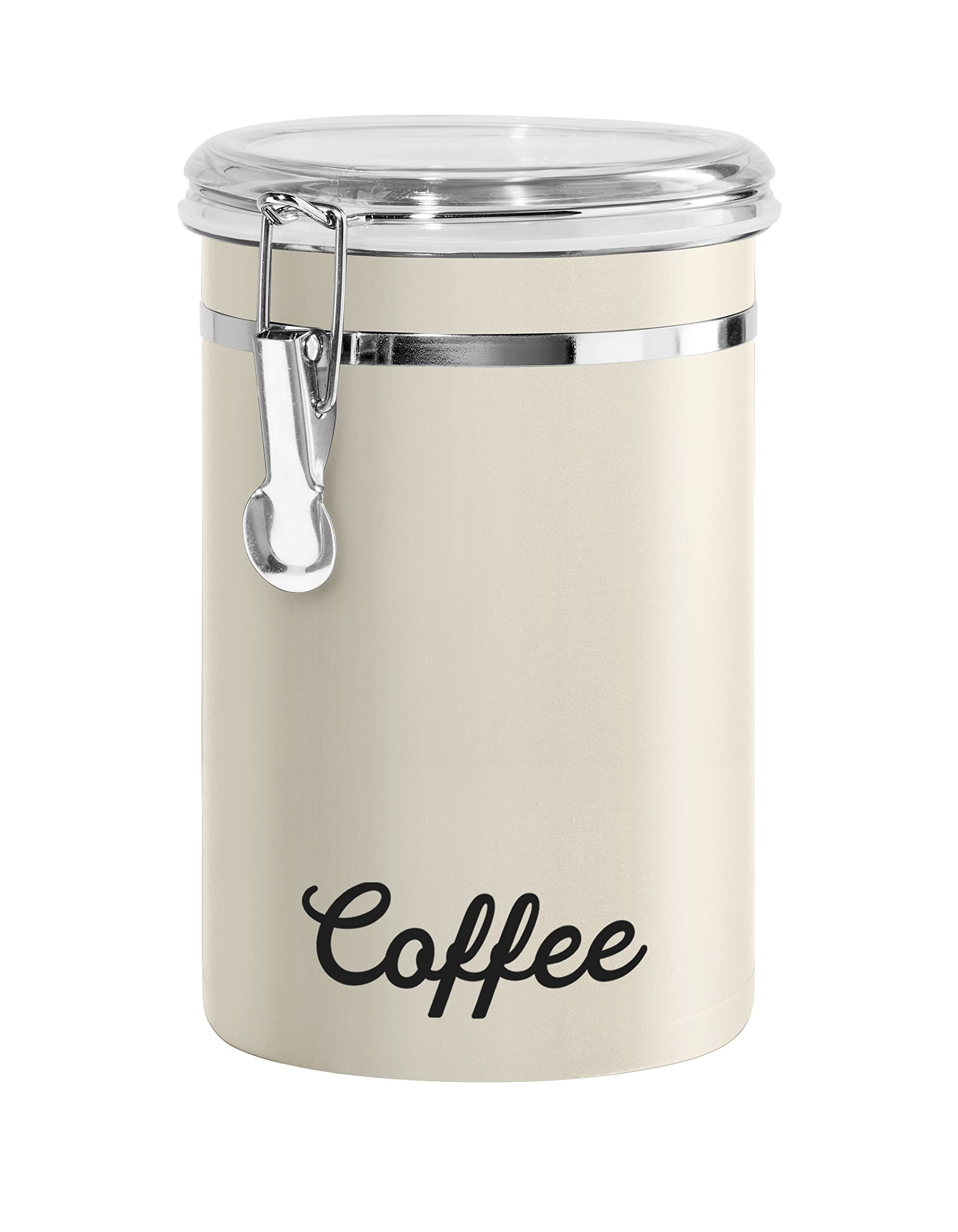 Foto 2 pulgar | Bote De Café Oggi De Acero Inoxidable, 1,8 L, Hermético, Gris Cálido - Venta Internacional.