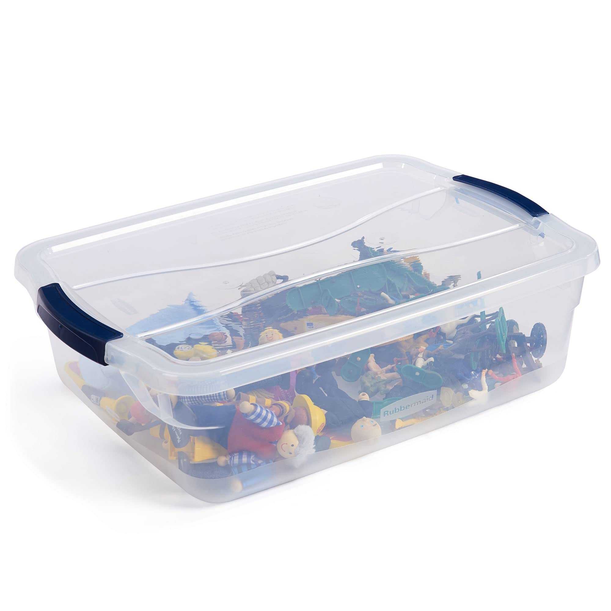Foto 8 pulgar | Contenedores De Almacenamiento Rubbermaid Cleverstore 17 L (paquete De 6) - Venta Internacional.