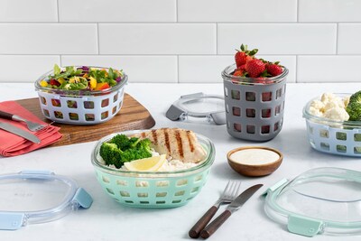 Foto 7 | Lonchera De Vidrio Para Almacenamiento De Alimentos Ello Duraglass 1.2 L - Venta Internacional.
