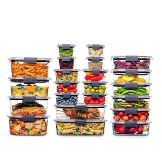 Foto 1 | Juego De Recipientes Para Almacenamiento De Alimentos Rubbermaid Brilliance, 44 Piezas - Venta Internacional.