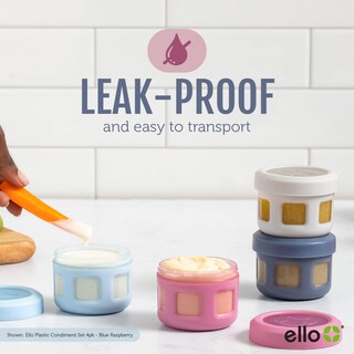 Foto 5 | Recipientes Para Condimentos Ello, Plástico Reutilizables, 120 Ml, Paquete De 6 - Venta Internacional.