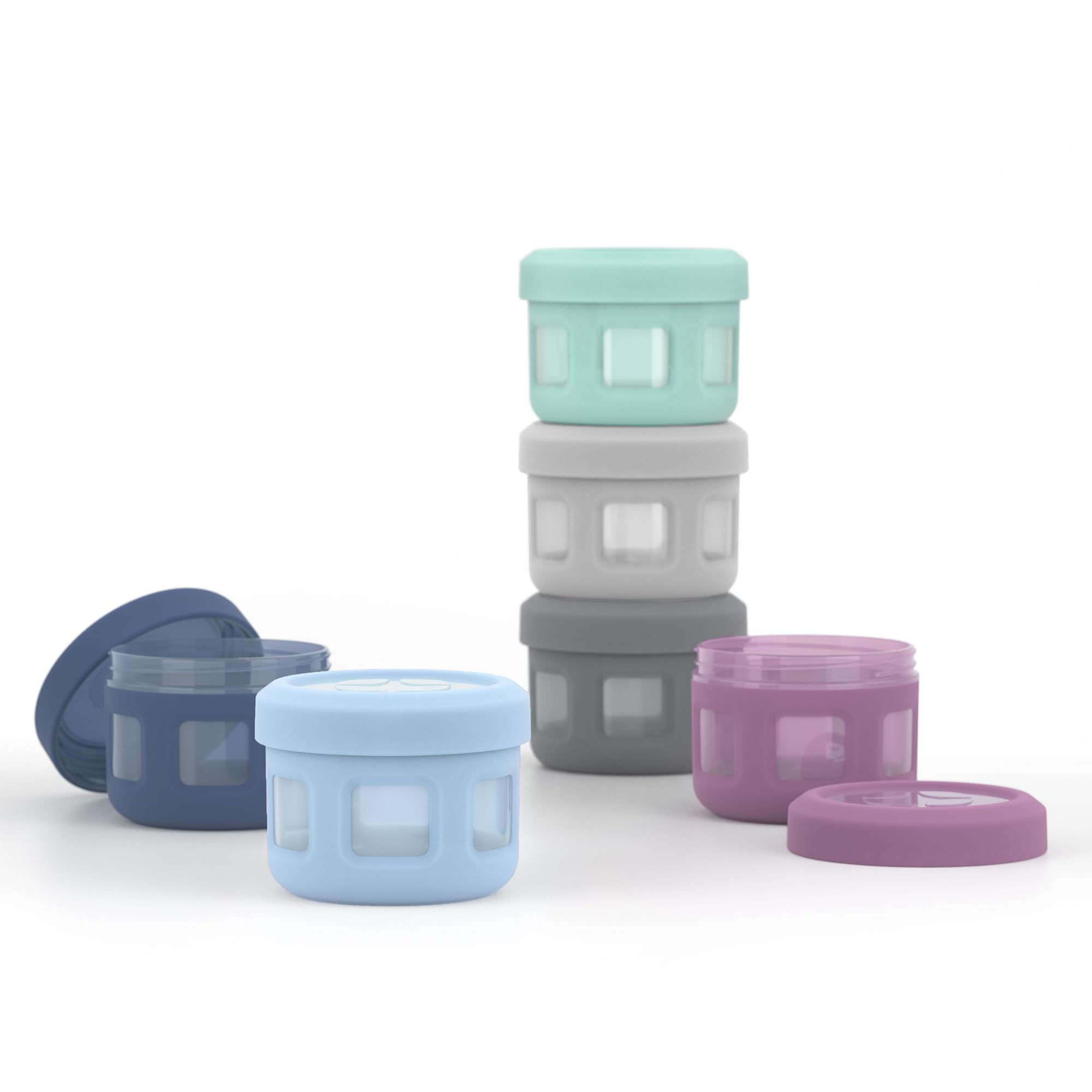 Foto 7 pulgar | Recipientes Para Condimentos Ello, Plástico Reutilizables, 120 Ml, Paquete De 6 - Venta Internacional.