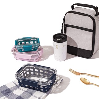 Foto 6 | Recipientes De Almacenamiento De Alimentos, Set De Preparación De Comidas Mixtas Duraglass De Ello - Venta Internacion