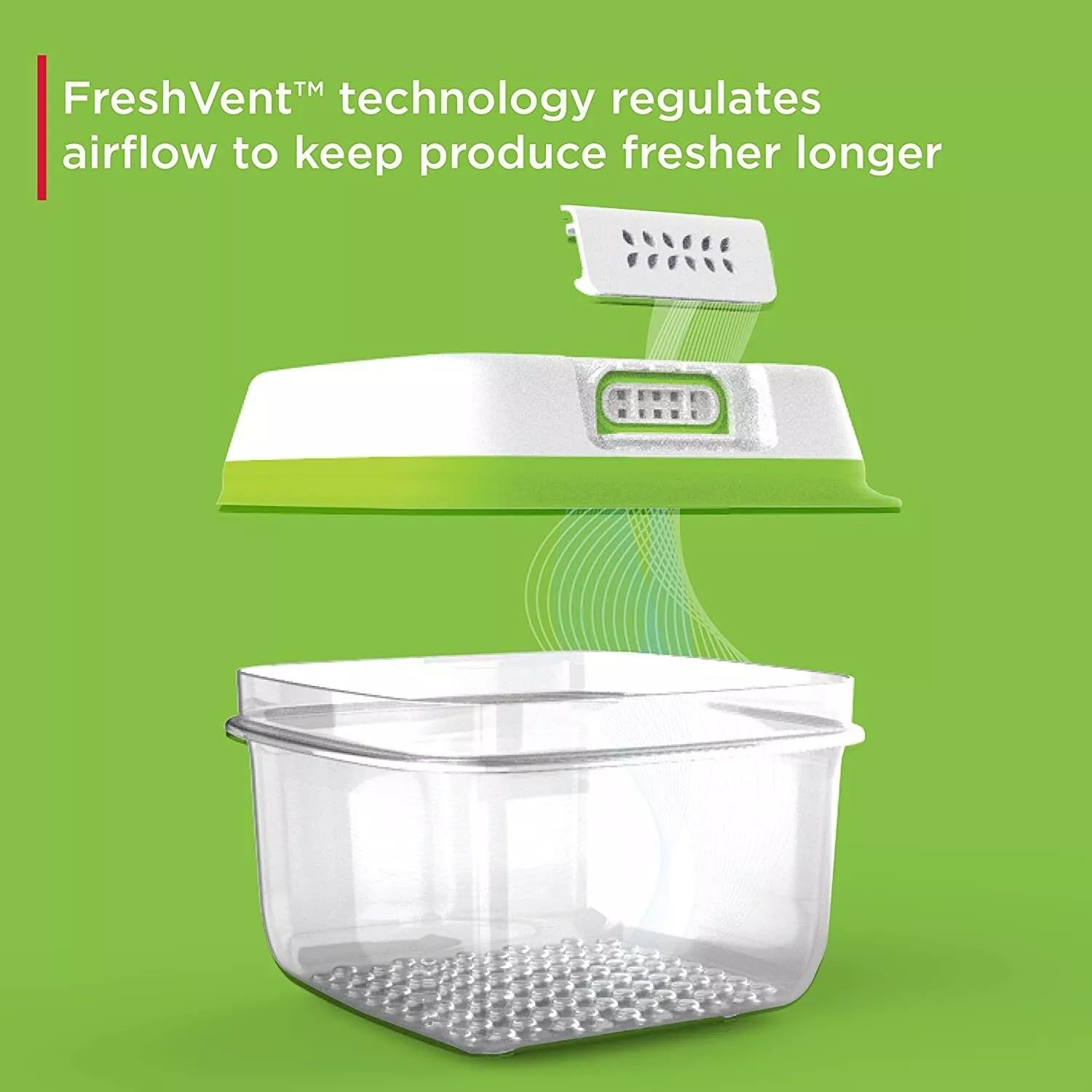 Foto 3 pulgar | Contenedor Rubbermaid Freshworks Saver De 4,3 L Para Productos - Venta Internacional.