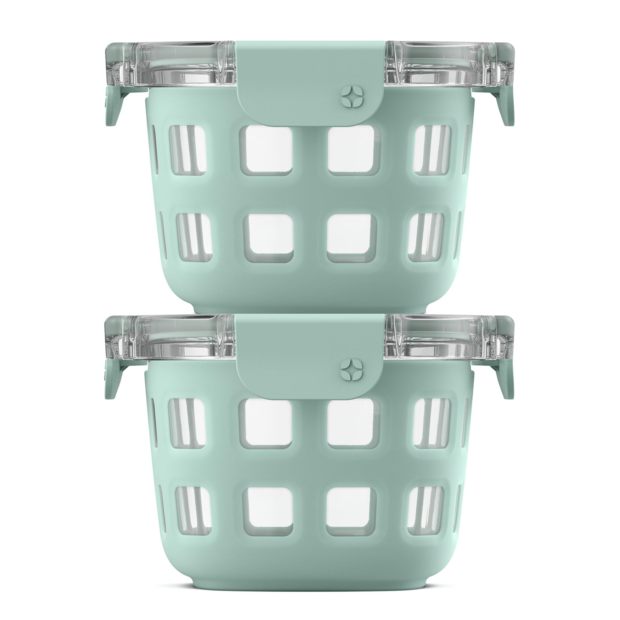 Frasco De Vidrio Ello Duraglass, Paquete De 2 Unidades, 500 Ml Con Tapas - Venta Internacional.