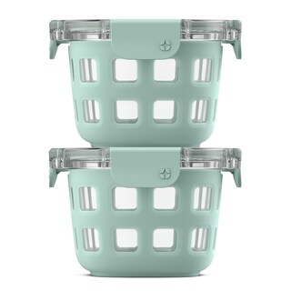 Foto 1 | Frasco De Vidrio Ello Duraglass, Paquete De 2 Unidades, 500 Ml Con Tapas - Venta Internacional.