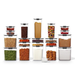 Foto 1 | Recipientes Rubbermaid Brilliance Para Almacenar Alimentos, Juego De 20 - Venta Internacional.