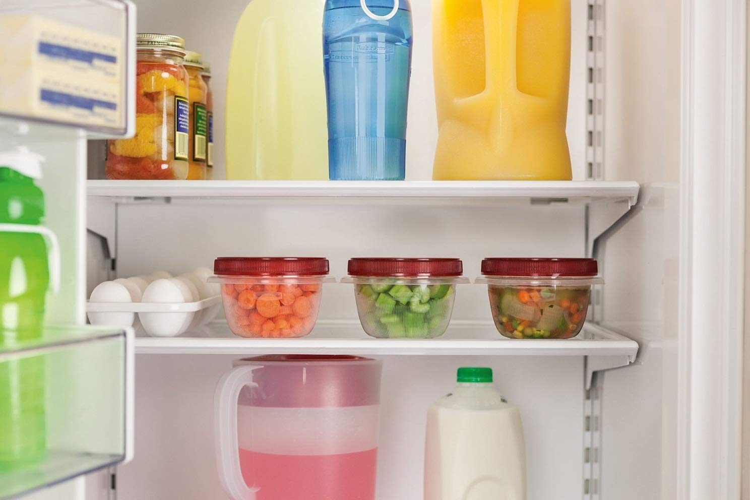 Foto 6 pulgar | Recipientes Rubbermaid Takealongs Para Almacenar Alimentos, 2 Tazas, Paquete De 3 - Venta Internacional.