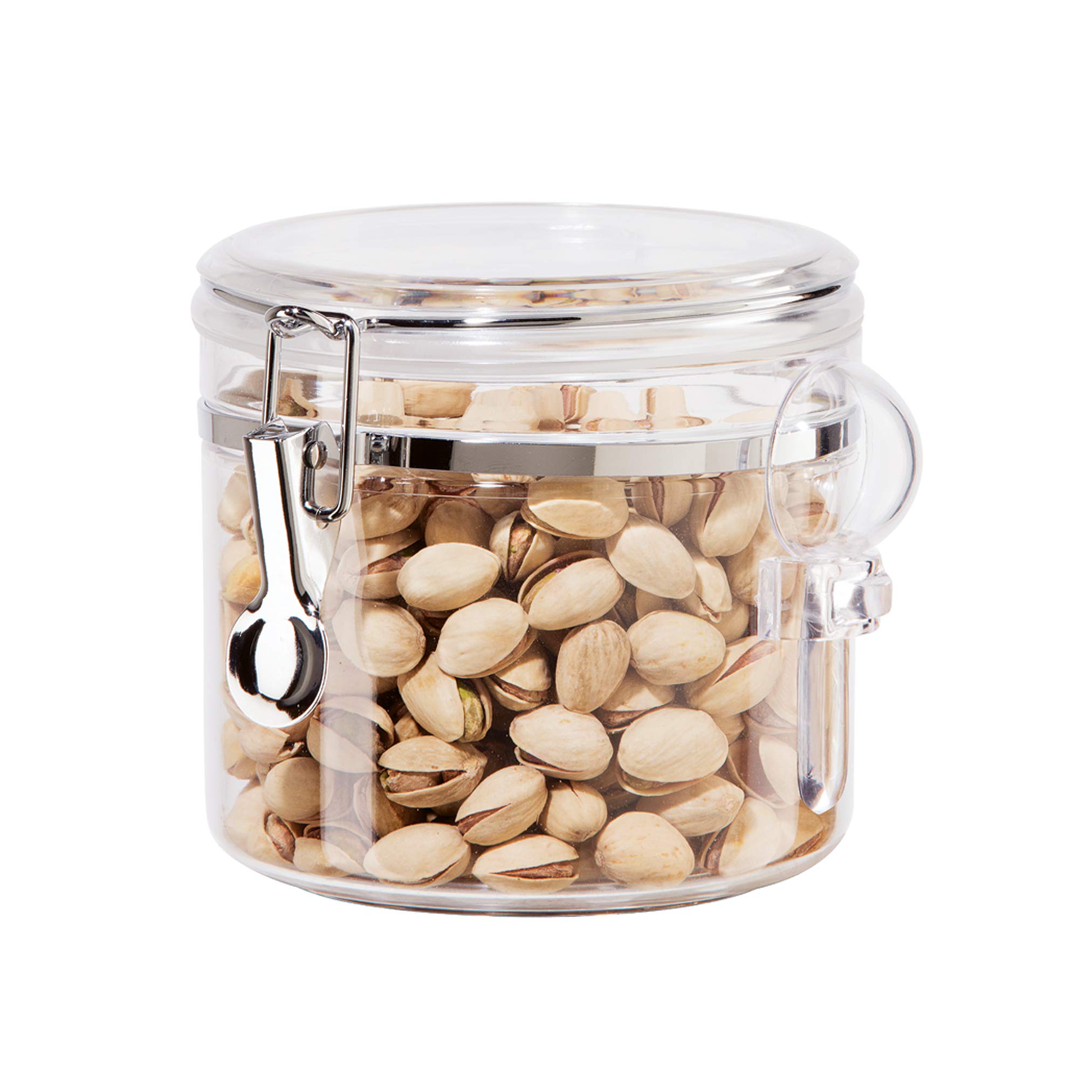 Foto 1 | Recipiente De Almacenamiento De Alimentos Oggi, Recipiente Transparente, 1,1 L/38 Oz, Hermético - Venta Internacional.