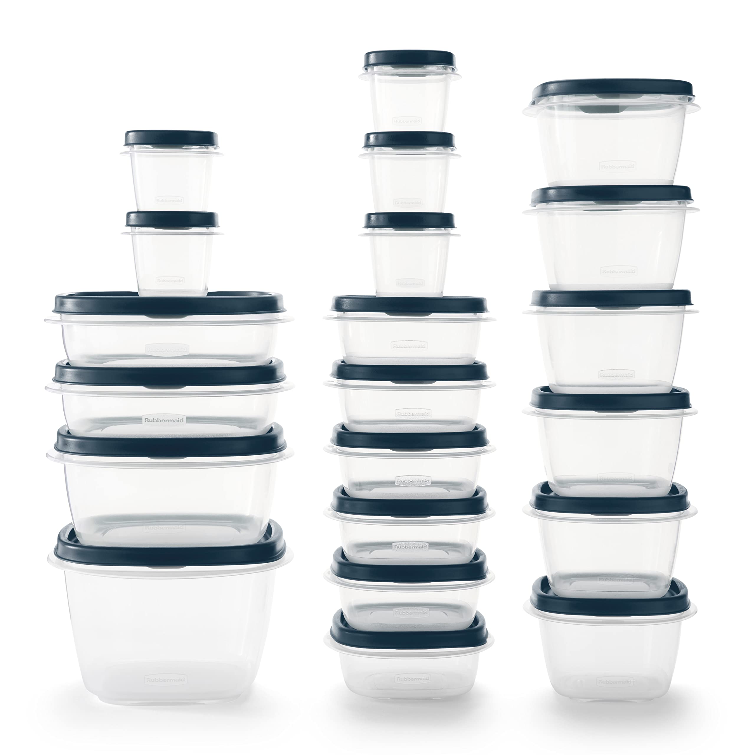 Foto 2 | Recipientes Rubbermaid Easyfind Lids Para Almacenamiento De Alimentos, 42 Unidades - Venta Internacional.