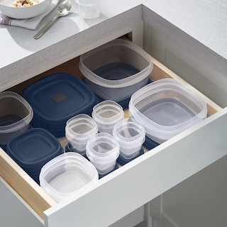 Foto 3 | Recipientes Rubbermaid Easyfind Lids Para Almacenamiento De Alimentos, 42 Unidades - Venta Internacional.