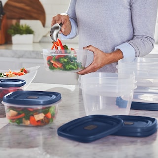Foto 5 | Recipientes Rubbermaid Easyfind Lids Para Almacenamiento De Alimentos, 42 Unidades - Venta Internacional.