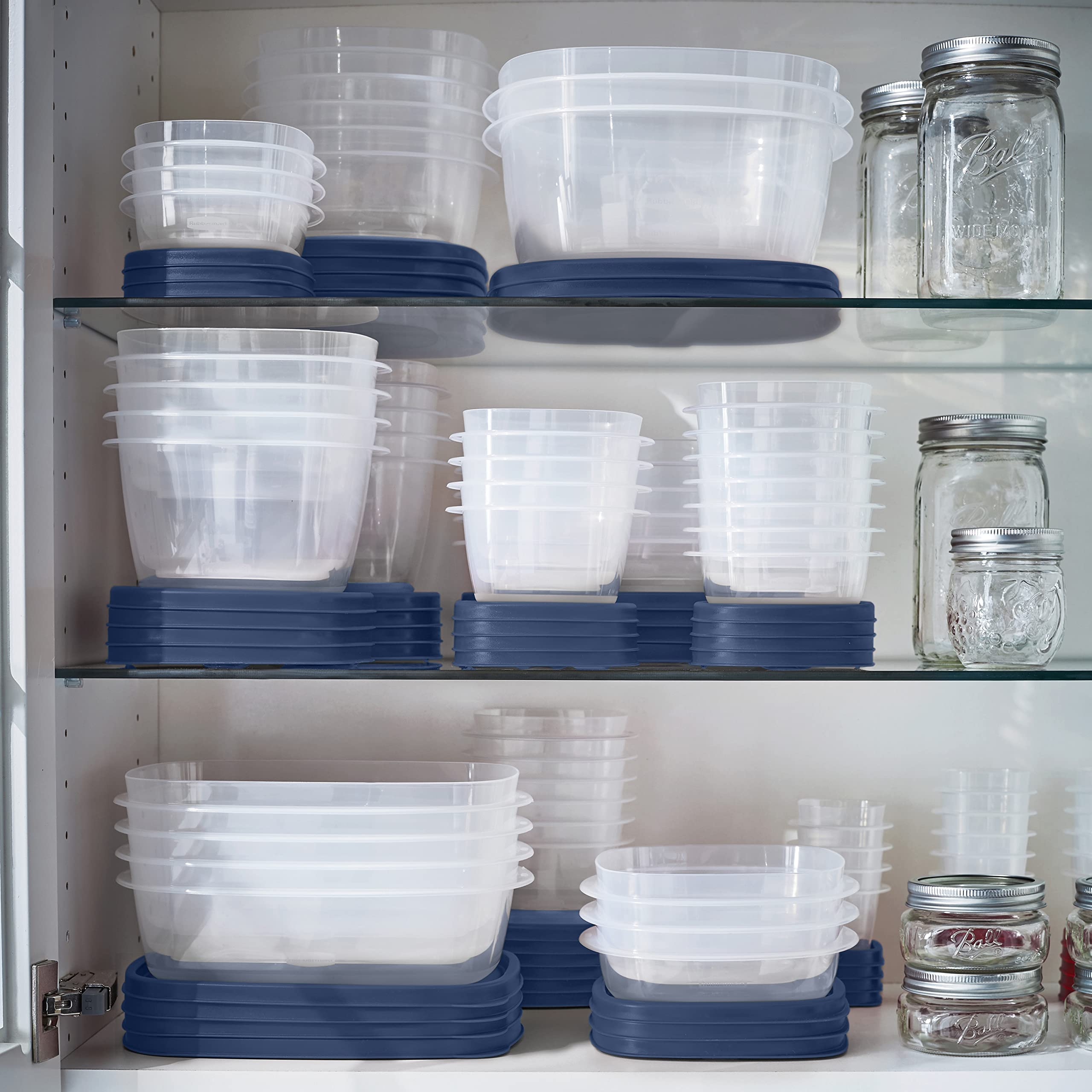 Foto 7 pulgar | Recipientes Rubbermaid Easyfind Lids Para Almacenamiento De Alimentos, 42 Unidades - Venta Internacional.