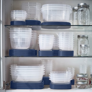 Foto 6 | Recipientes Rubbermaid Easyfind Lids Para Almacenamiento De Alimentos, 42 Unidades - Venta Internacional.