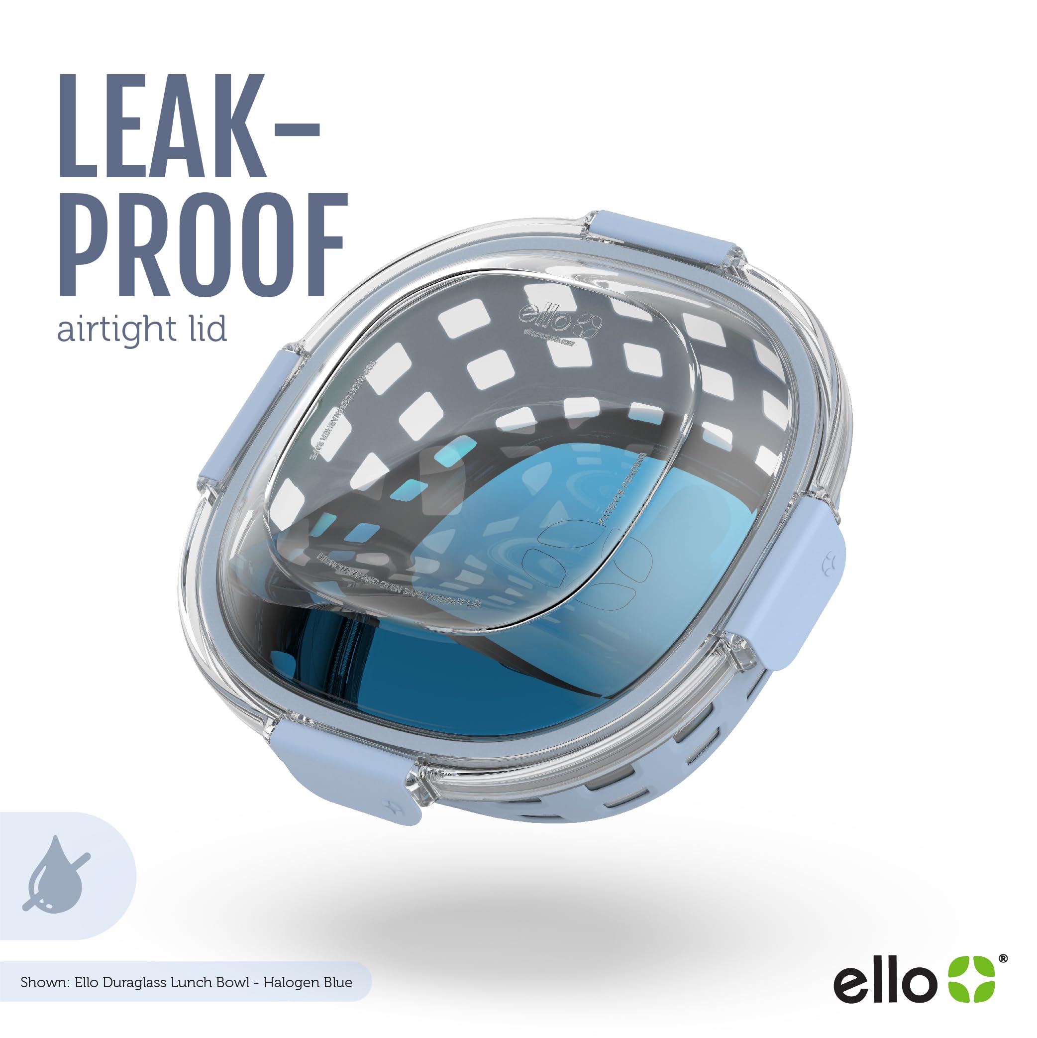 Foto 4 | Lonchera De Vidrio Para Almacenamiento De Alimentos Ello Duraglass 1.2 L - Venta Internacional.