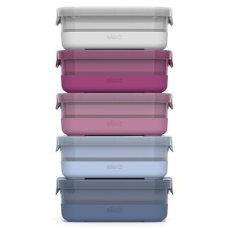 Foto 1 | Set De Recipientes Para Preparación De Comidas Ello, 10 Unidades, Plástico Sin Bpa, Paquete De 5 - Venta Internacional.
