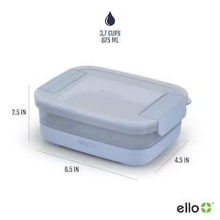 Foto 3 | Set De Recipientes Para Preparación De Comidas Ello, 10 Unidades, Plástico Sin Bpa, Paquete De 5 - Venta Internacional.