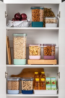 Foto 6 | Set De 3 Botes De Plástico Herméticos Ello, 1,6 L, Para Almacenamiento De Alimentos - Venta Internacional.