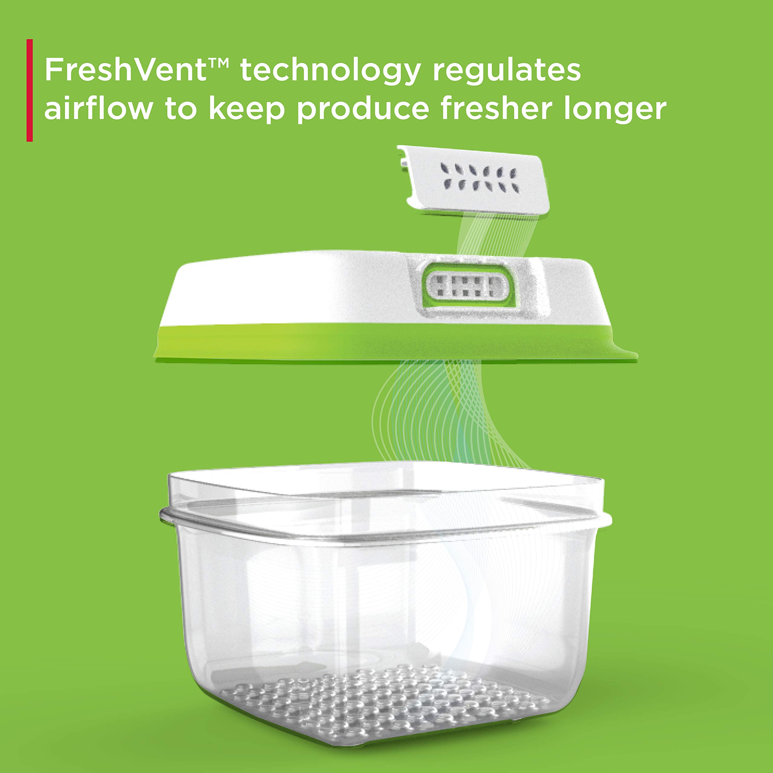 Foto 2 | Contenedores De Almacenamiento Rubbermaid Freshworks Produce Saver, 8 Unidades - Venta Internacional.