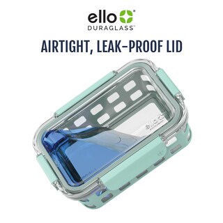 Foto 7 | Recipiente De Vidrio Para Almacenamiento De Alimentos Ello Duraglass, 800 Ml, Paquete De 5 - Venta Internacional.