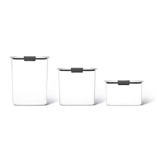 Foto 7 | Set De Almacenamiento De Alimentos Rubbermaid Brilliance De Plástico, 6 Piezas - Venta Internacional.